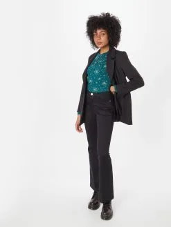 Ragwear Longsleeves Shirt CHAMBERY Dames Petrol / Pastelgroen -Ragwear Verkoopwinkel c653a959b3a8e99cc5031ce2df3766f7