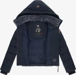 Ragwear Winterjassen Winterjas Novva Dames Navy -Ragwear Verkoopwinkel c674fadb842962fb2ff985d17f5d60b7