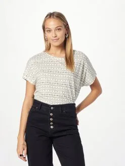 Ragwear T-shirts Shirt GEANA Dames Offwhite -Ragwear Verkoopwinkel c68064887d7083498bf12f3e595b8291