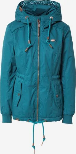 Ragwear Parkas Tussenparka DANKA Dames Jade Groen