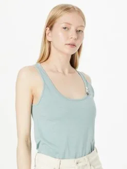 Ragwear Tanktops Top FLOUKIA Dames Blauw -Ragwear Verkoopwinkel c91a06572a44df6be2355c0bfbde19d4
