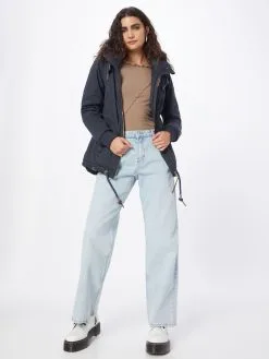 Ragwear Parkas Tussenparka DANKA Dames Navy / Donkerblauw -Ragwear Verkoopwinkel c927773f323aec6bc77fc657cd8d8fa3