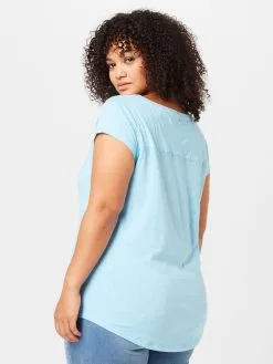 T-shirts Shirt ROSANNE Dames Lichtblauw -Ragwear Verkoopwinkel cc15c1c61adf7b8fe7b2b9bb4b0dff5d