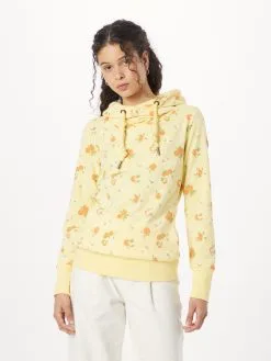 Ragwear Hoodies Sweatshirt GRIPY Dames Lichtgeel -Ragwear Verkoopwinkel cc2ceb62fd9b155e46bfaf4115ad425c