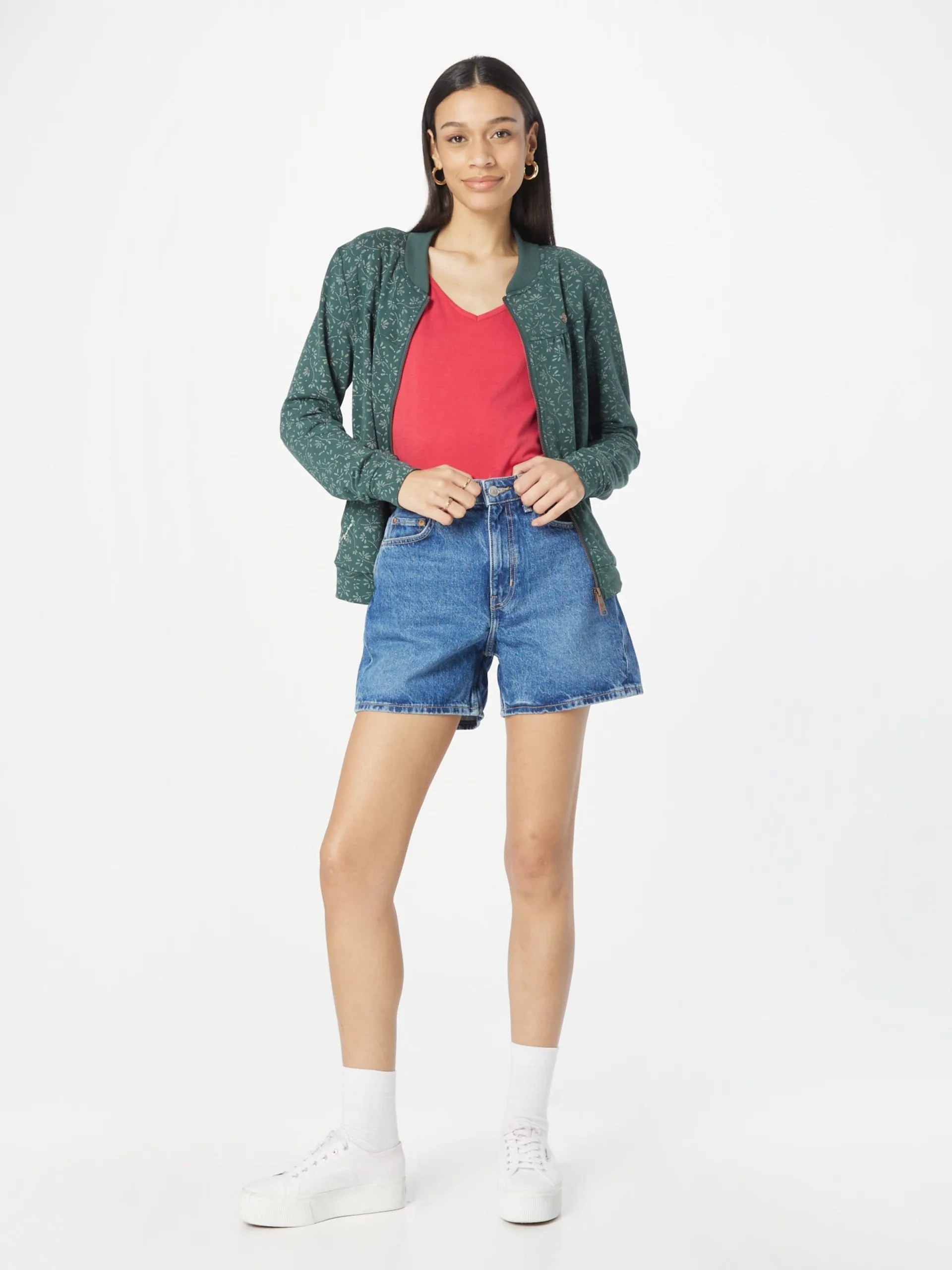 Ragwear T-shirts Shirt JUNGIE Dames Rood 5 Ragwear T-shirts Shirt JUNGIE Dames Rood - Afbeelding 5