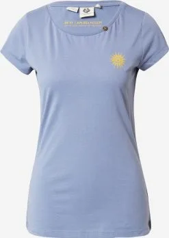 Ragwear T-shirts Shirt Dames Smoky Blue