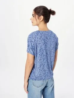 Ragwear T-shirts Shirt PECORI Dames Indigo / Lichtblauw -Ragwear Verkoopwinkel cf15578fea46fe2072589010759387f0