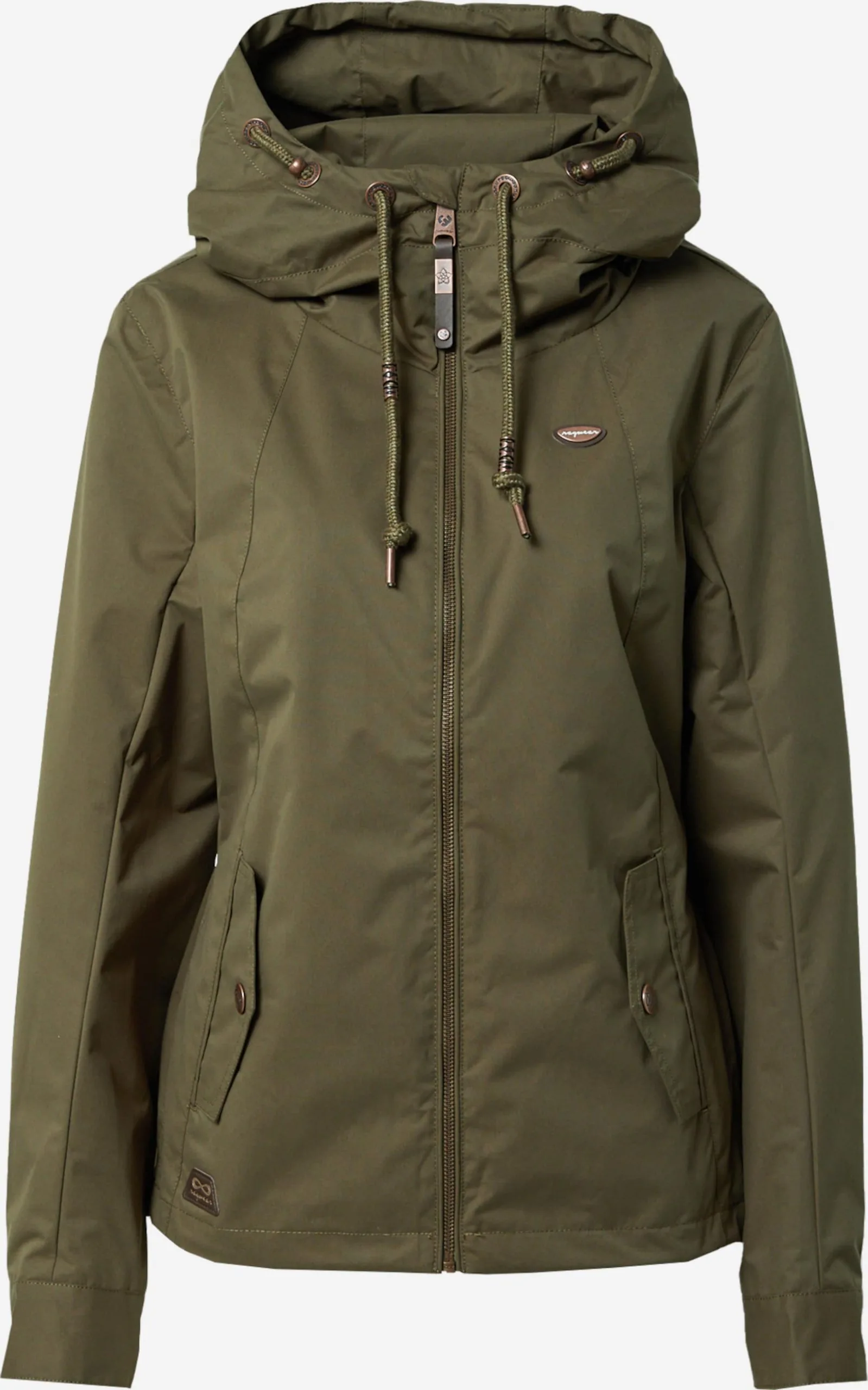 Ragwear Tussenjassen Tussenjas Dames Olijfgroen 1 Ragwear Tussenjassen Tussenjas Dames Olijfgroen