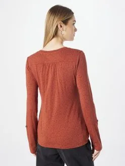 Ragwear Longsleeves Shirt Dames Roestbruin -Ragwear Verkoopwinkel d1987f02e74dfb989744b44b296f4064