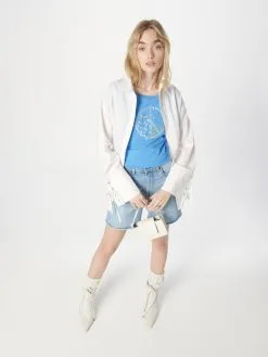 Ragwear T-shirts Shirt Dames Hemelsblauw -Ragwear Verkoopwinkel d1daf09ed6ca12892fb2e6ea04d14359