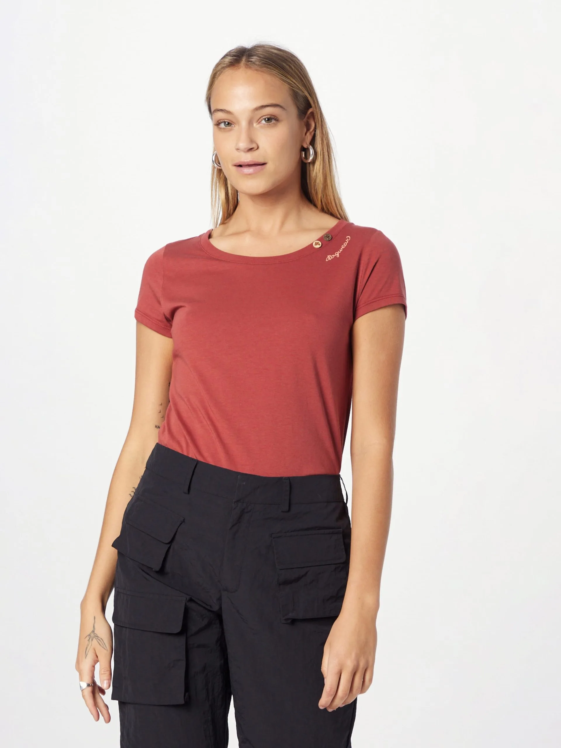 Ragwear T-shirts Shirt LESLY Dames Bruin 3 Ragwear T-shirts Shirt LESLY Dames Bruin - Afbeelding 3