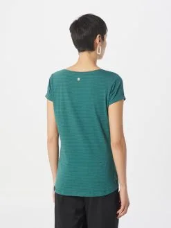 Ragwear T-shirts Shirt FLORAH Dames Donkergroen -Ragwear Verkoopwinkel d2370b5b0e3fea26c805eafaa433b2f2