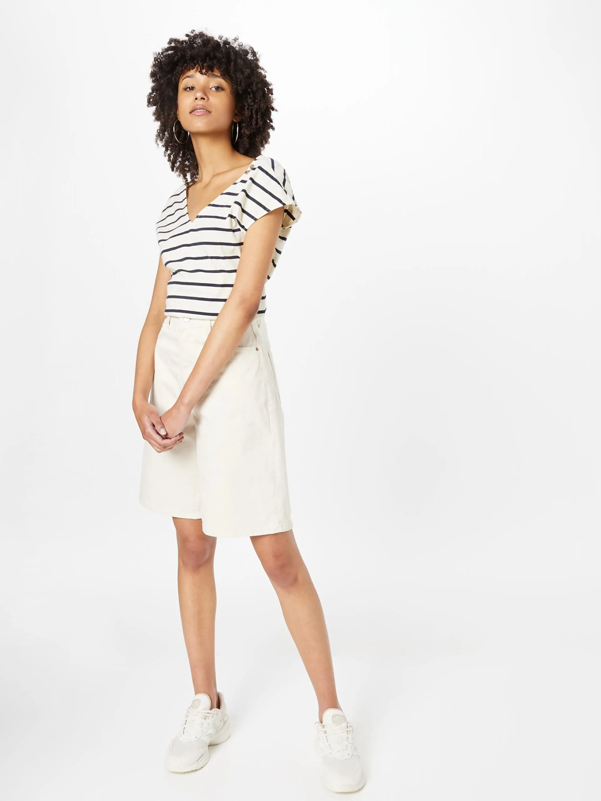 Ragwear T-shirts Shirt RIKKI Dames Wit 5 Ragwear T-shirts Shirt RIKKI Dames Wit - Afbeelding 5