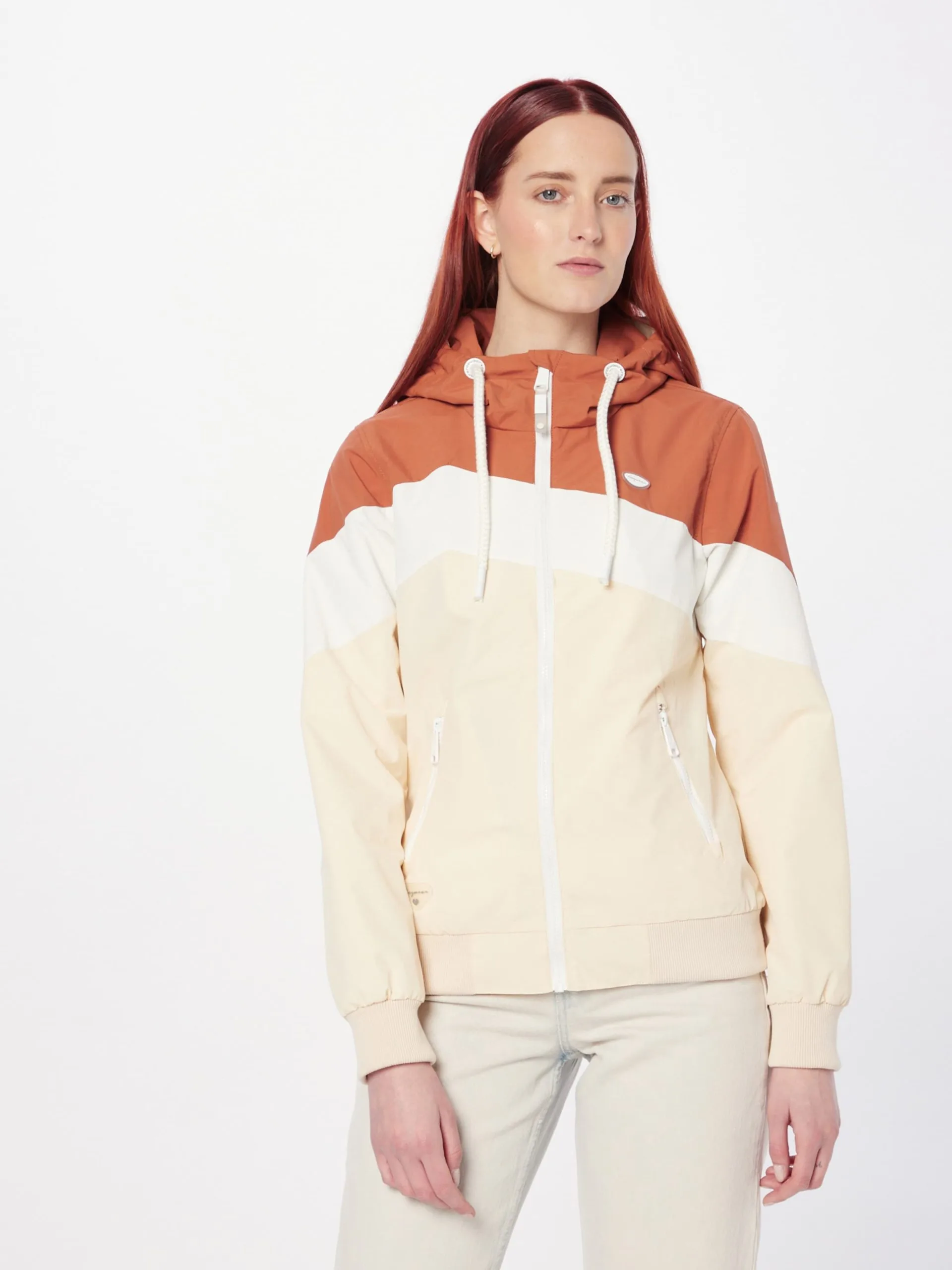 Ragwear Tussenjassen Tussenjas NUGGIE Dames Karamel 3 Ragwear Tussenjassen Tussenjas NUGGIE Dames Karamel - Afbeelding 3