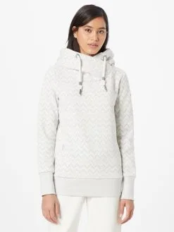 Ragwear Hoodies Sweatshirt GRIPY Dames Wit Gemêleerd -Ragwear Verkoopwinkel d4eda285fc4df0b627a9c902e5c7299c