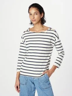 Ragwear Shirts Met 3/4 Mouw Shirt TAVVI Dames Offwhite -Ragwear Verkoopwinkel d59229a0b6a81b800ce05d73750e3be7