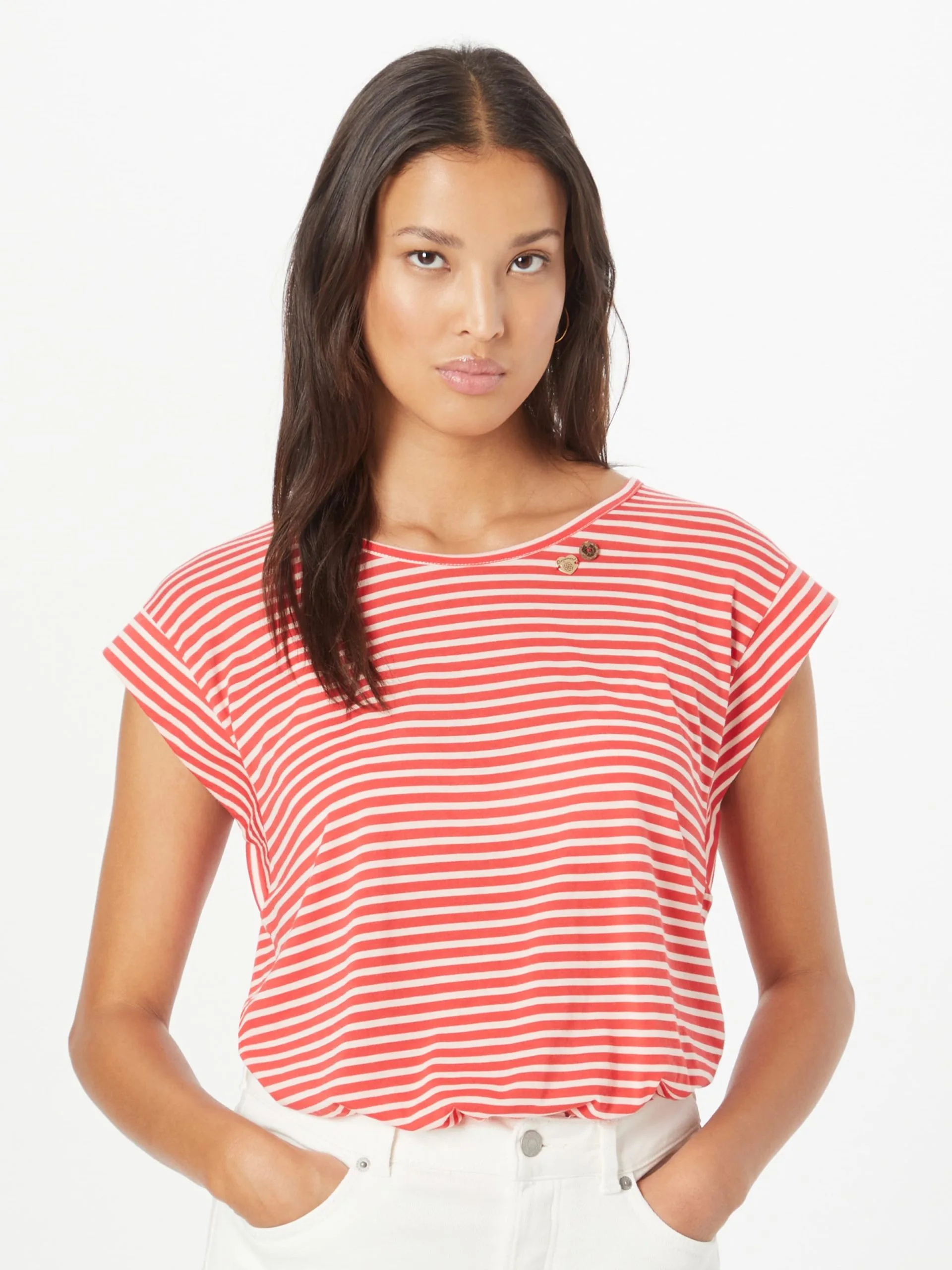 Ragwear T-shirts Shirt TULSA Dames Rood 3 Ragwear T-shirts Shirt TULSA Dames Rood - Afbeelding 3