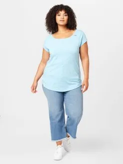 T-shirts Shirt ROSANNE Dames Lichtblauw -Ragwear Verkoopwinkel da5b0751e080ebe77a6e1865c5afd819