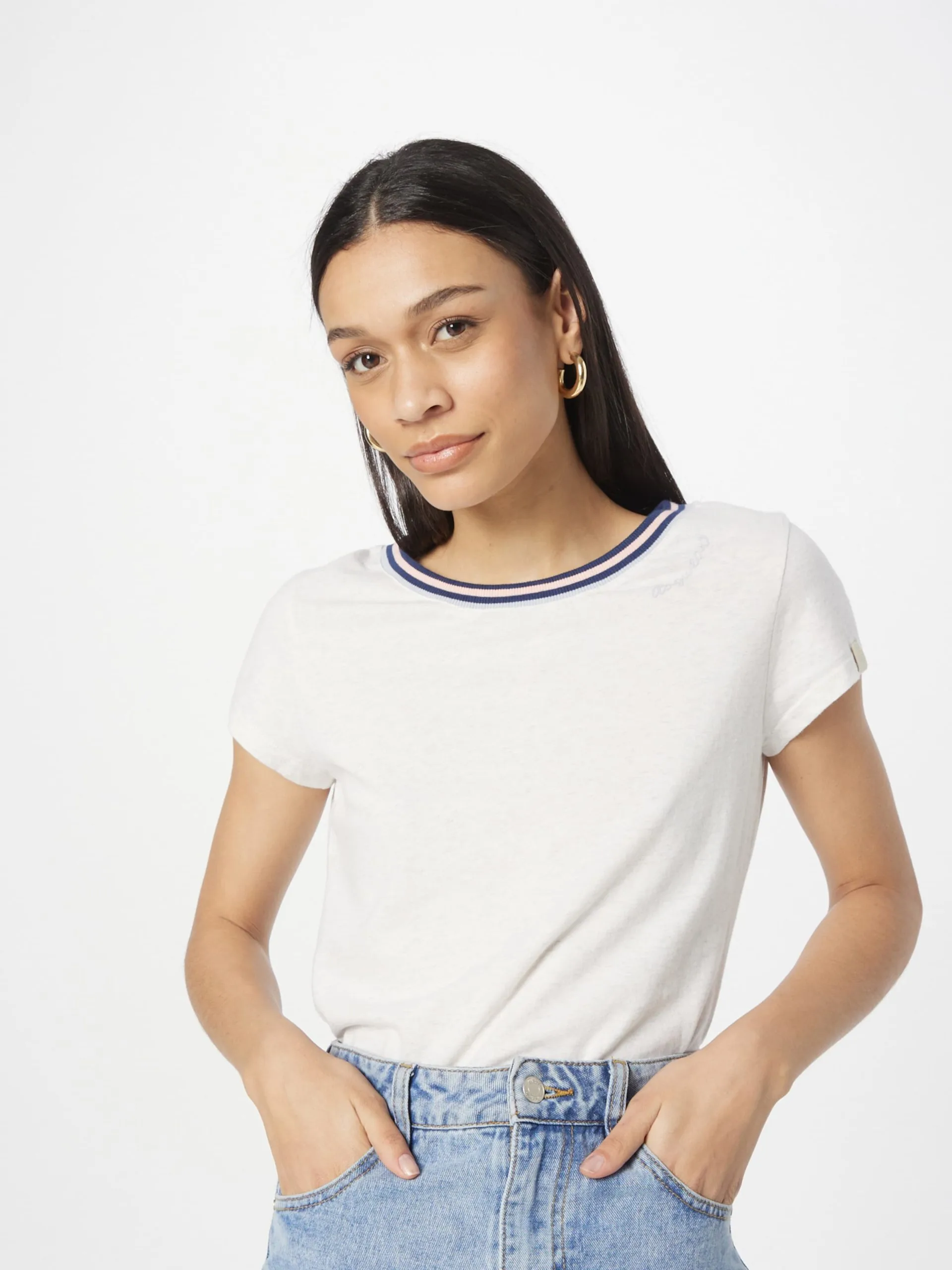 Ragwear T-shirts Shirt BOHEAM Dames Wit 3 Ragwear T-shirts Shirt BOHEAM Dames Wit - Afbeelding 3