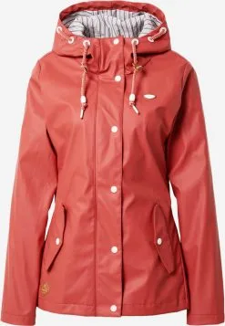 Ragwear Tussenjassen Tussenjas MARGGE Dames Rood
