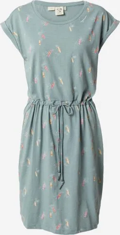 Ragwear Zomerjurken Zomerjurk Mallory Dames Pastelgroen