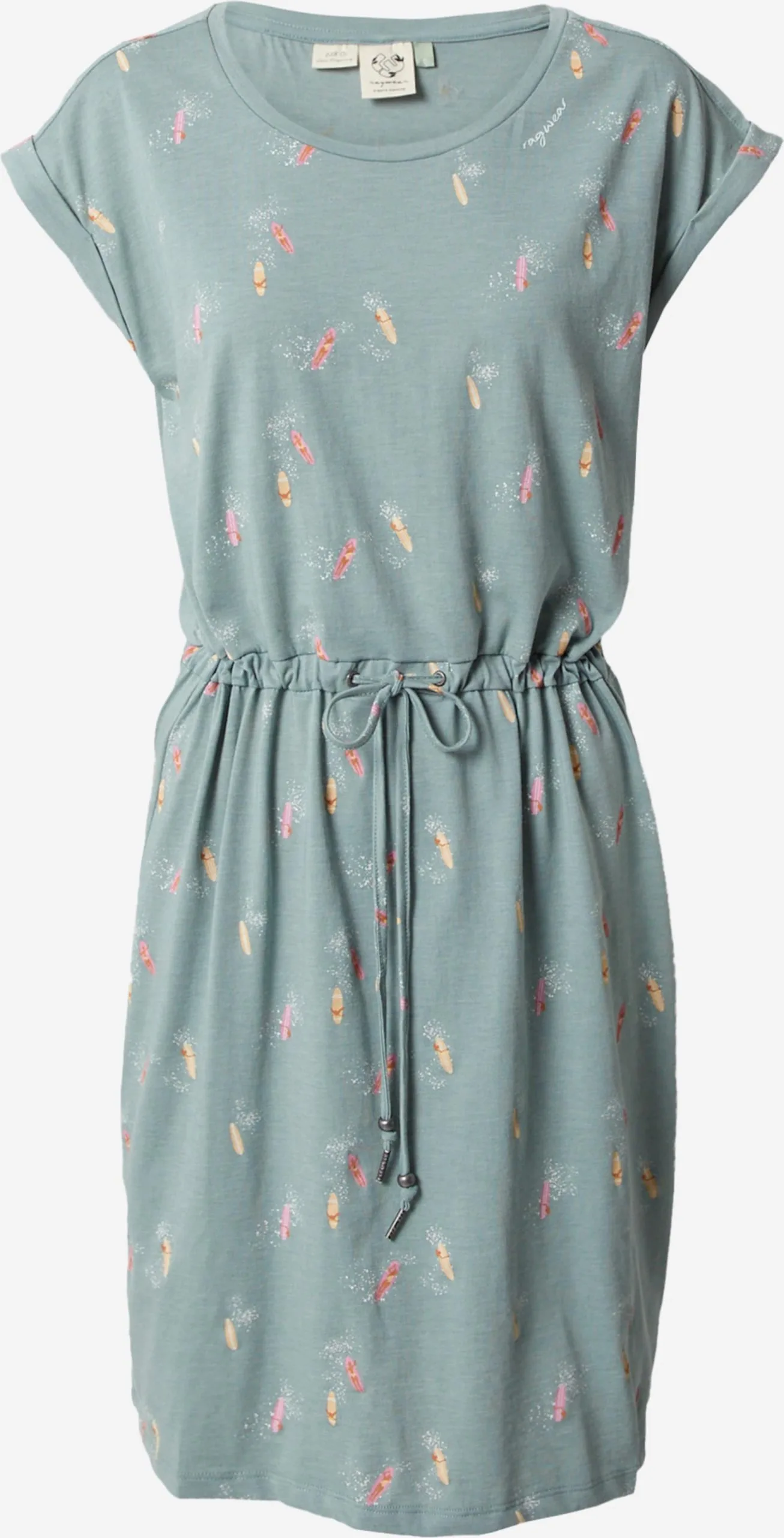 Ragwear Zomerjurken Zomerjurk Mallory Dames Pastelgroen 1 Ragwear Zomerjurken Zomerjurk Mallory Dames Pastelgroen