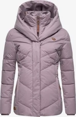 Ragwear Verkoopwinkel 13 Ragwear Winterjassen Winterjas Natesa Dames Lavendel
