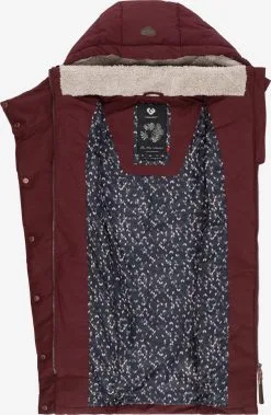 Ragwear Bodywarmers Bodywarmer Pavla Dames Wijnrood -Ragwear Verkoopwinkel e2e1a3df5cf9f7ae0e4cc09734e438dc