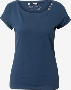 Ragwear T-shirts Shirt Florah Dames Blauw