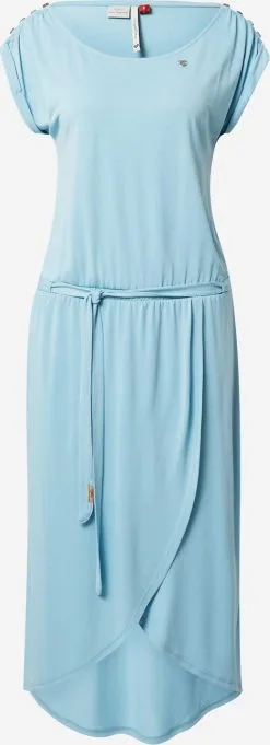 Ragwear Verkoopwinkel 47 Ragwear Zomerjurken Zomerjurk ETHANY Dames Lichtblauw