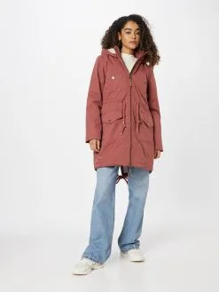 Ragwear Parkas Tussenparka CRESCEND Dames Watermeloen Rood -Ragwear Verkoopwinkel e58101f39ad58fce3c0f8db6457e4526