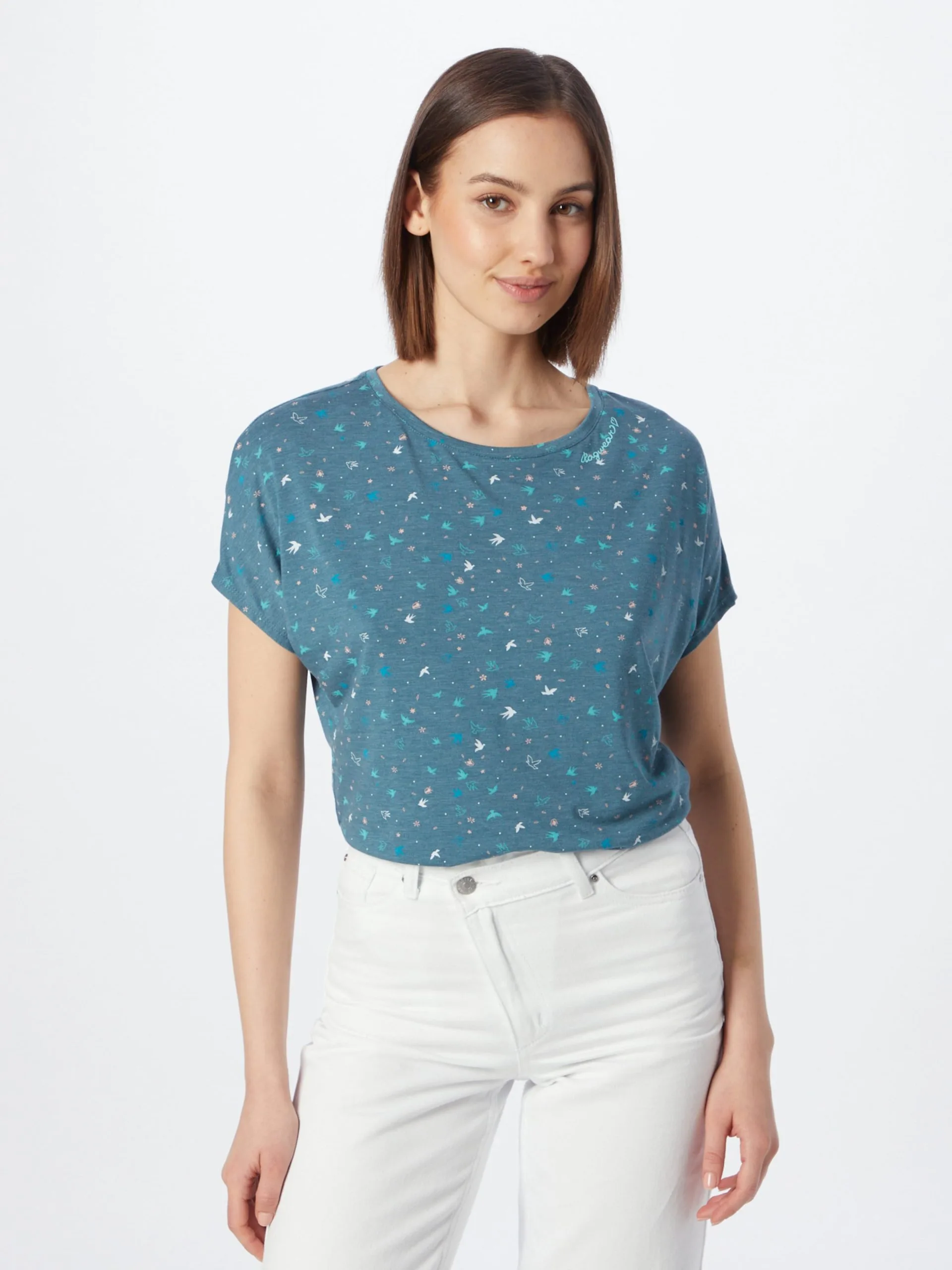 Ragwear T-shirts Shirt Dames Petrol / Jade Groen 3 Ragwear T-shirts Shirt Dames Petrol / Jade Groen - Afbeelding 3