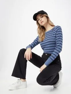 Ragwear Longsleeves Shirt MARINA Dames Duifblauw -Ragwear Verkoopwinkel e71edb80f7fe5d54f02e97c3232aaa04