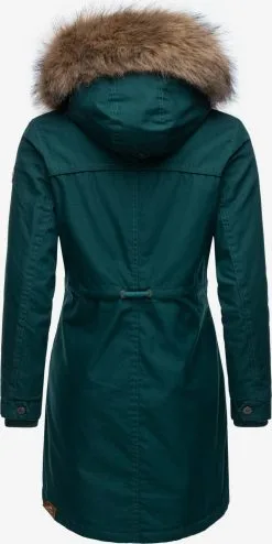 Ragwear Parkas Winterparka Tawny Dames Donkergroen -Ragwear Verkoopwinkel e78debe1eec5198423e9981b4655a419