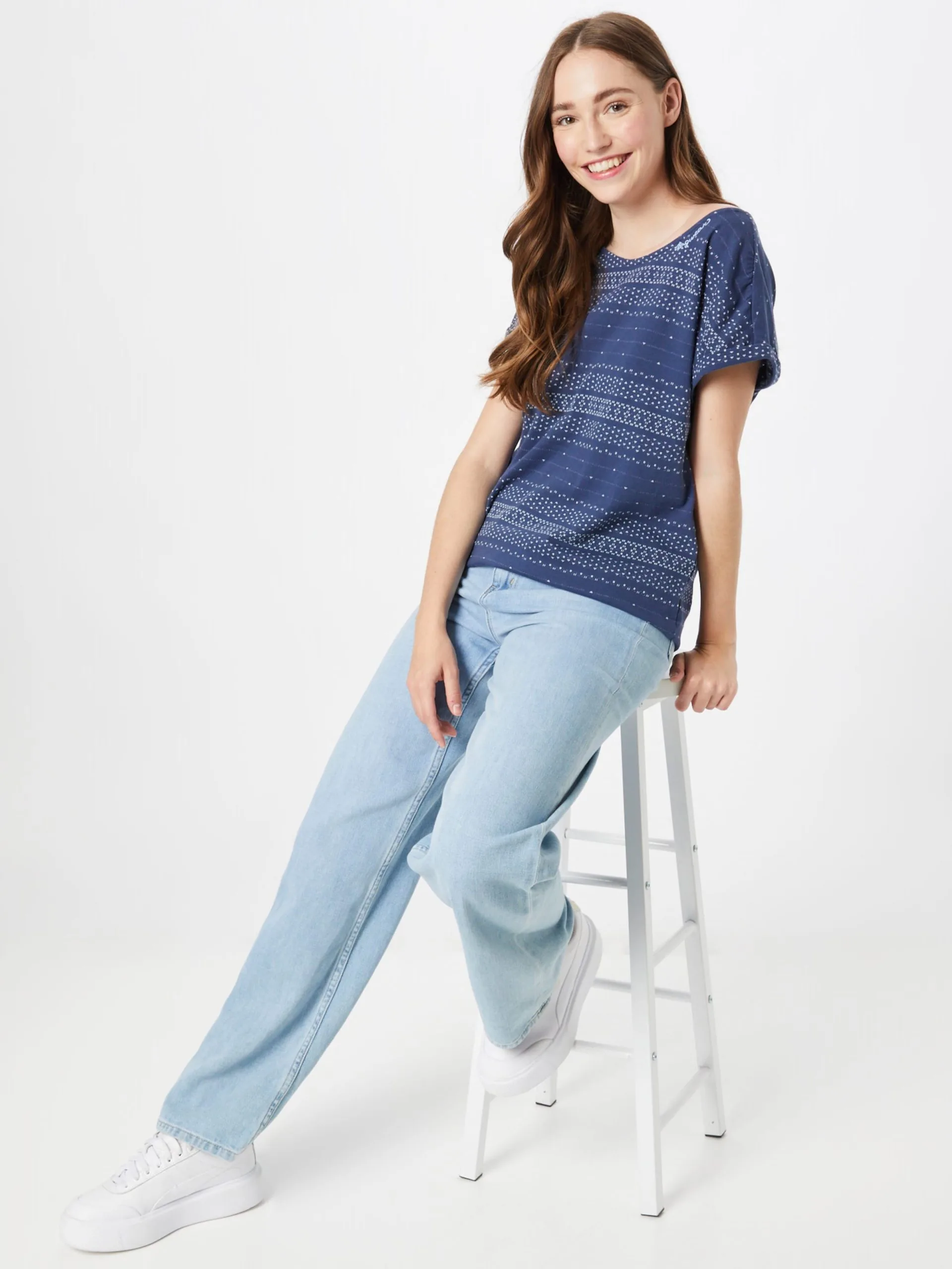 Ragwear T-shirts Shirt Heiddie Dames Navy 5 Ragwear T-shirts Shirt Heiddie Dames Navy - Afbeelding 5