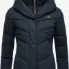 Ragwear Winterjassen Winterjas Natesa Dames Navy
