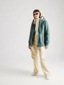 Ragwear Parkas Tussenparka DANKKA Dames Jade Groen -Ragwear Verkoopwinkel ea0ced254a9408e87735463856d3fcaa