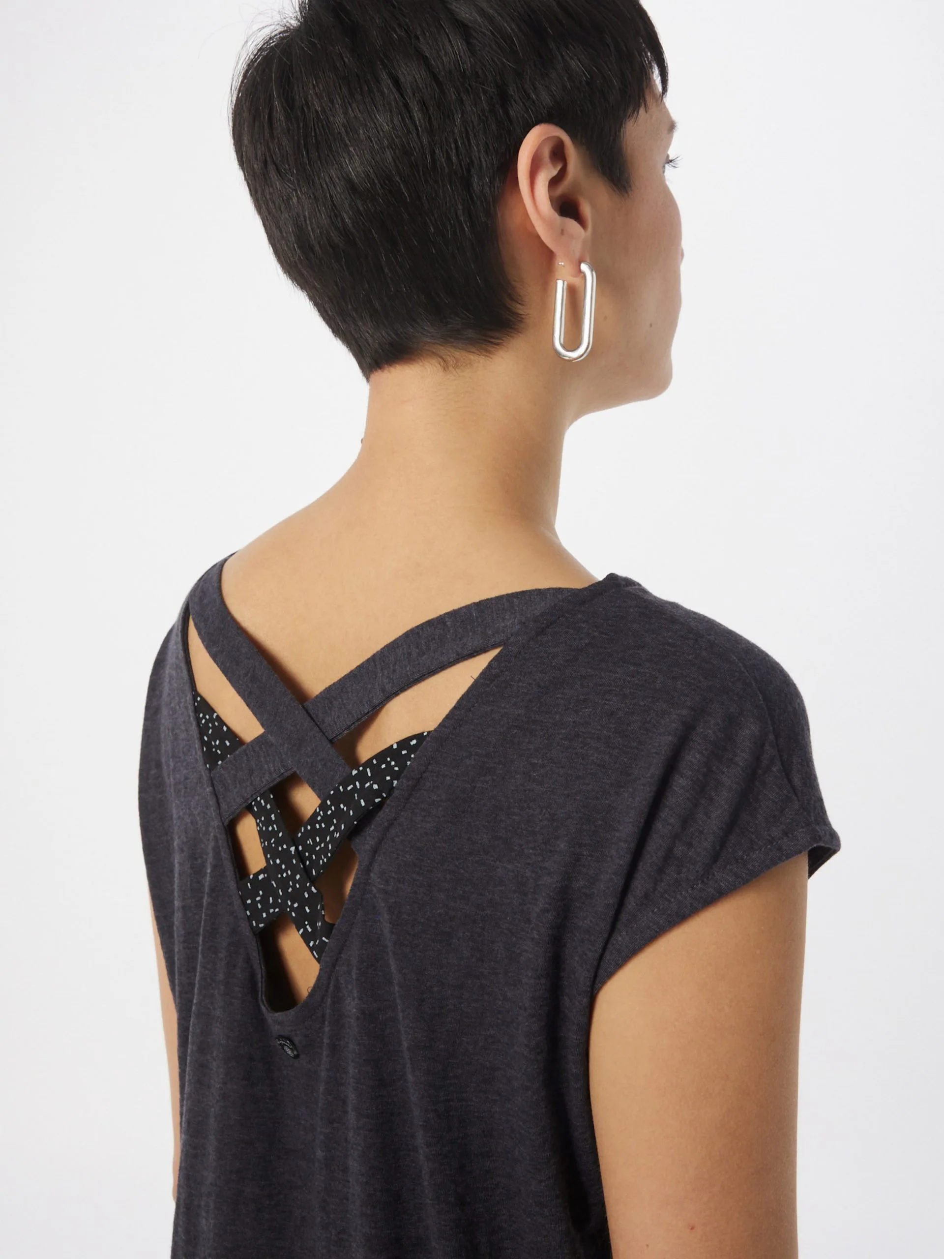 Ragwear T-shirts Shirt SOFFIA Dames Donkergrijs 2 Ragwear T-shirts Shirt SOFFIA Dames Donkergrijs - Afbeelding 2