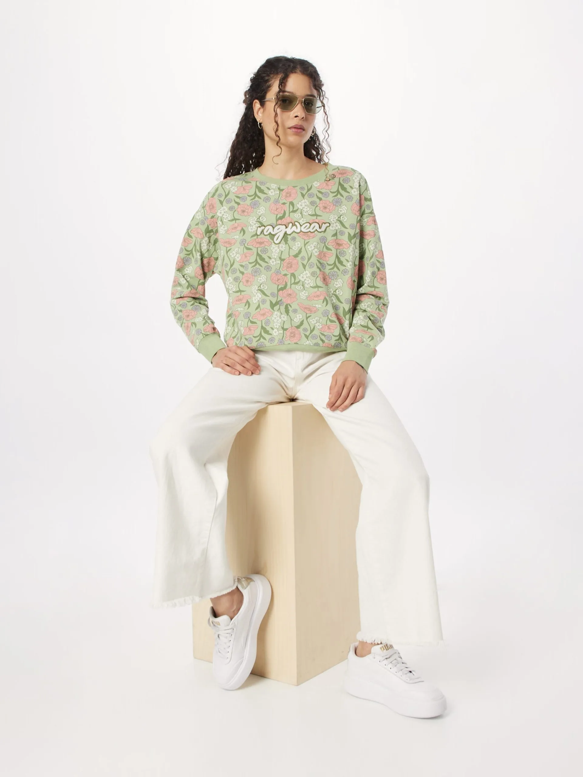 Ragwear Sweatshirts Sweatshirt JAVVA Dames Pastelgroen / Lichtgroen 5 Ragwear Sweatshirts Sweatshirt JAVVA Dames Pastelgroen / Lichtgroen - Afbeelding 5