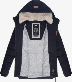 Ragwear Winterjassen Winterjas Quantic Dames Navy -Ragwear Verkoopwinkel ee9f08f59d2d5796c0c87695c74ae17b