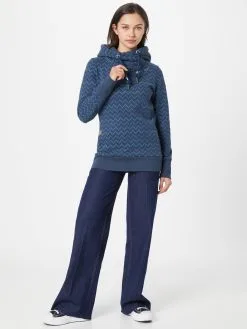 Ragwear Hoodies Sweatshirt GRIPY Dames Blauw / Donkerblauw -Ragwear Verkoopwinkel ef2d87e4b89876d4b634c83842eab835