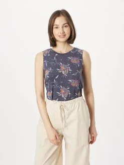 Ragwear Mouwloze Shirts Top VALENCA Dames Nachtblauw / Hemelsblauw -Ragwear Verkoopwinkel f06b0629c826d4e77b4ae84617b527ab