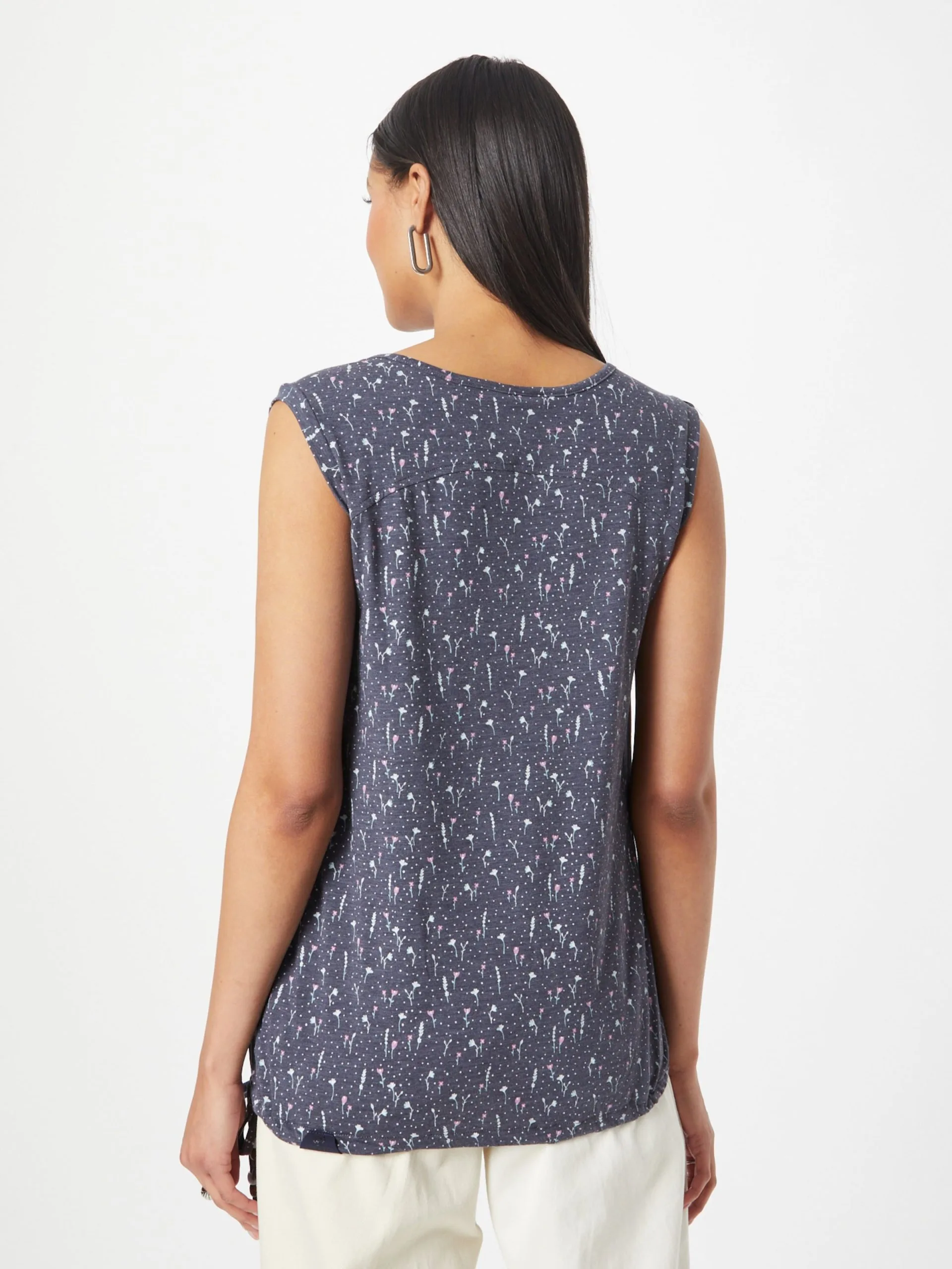 Ragwear Mouwloze Shirts Top MIKKE Dames Navy 4 Ragwear Mouwloze Shirts Top MIKKE Dames Navy - Afbeelding 4