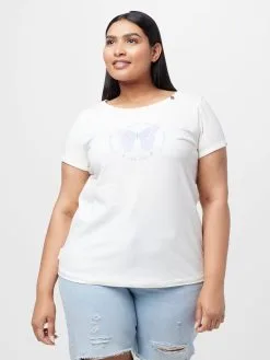 T-shirts Shirt FLORAH Dames Wit -Ragwear Verkoopwinkel f280f122519d2b5ca9396c33cab81cca