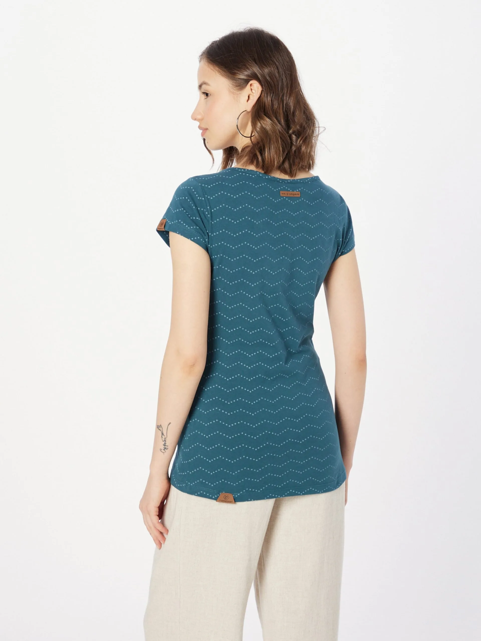 Ragwear T-shirts Shirt Mintt Dames Donkergroen 4 Ragwear T-shirts Shirt Mintt Dames Donkergroen - Afbeelding 4