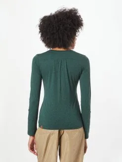 Ragwear Longsleeves Shirt Dames Donkergroen -Ragwear Verkoopwinkel f7e89b4cc8fd35d0ffd63673c6d21799