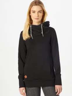 Ragwear Hoodies Sweatshirt Dames Zwart -Ragwear Verkoopwinkel f9c491dbd6c1df993452bb926acf3752