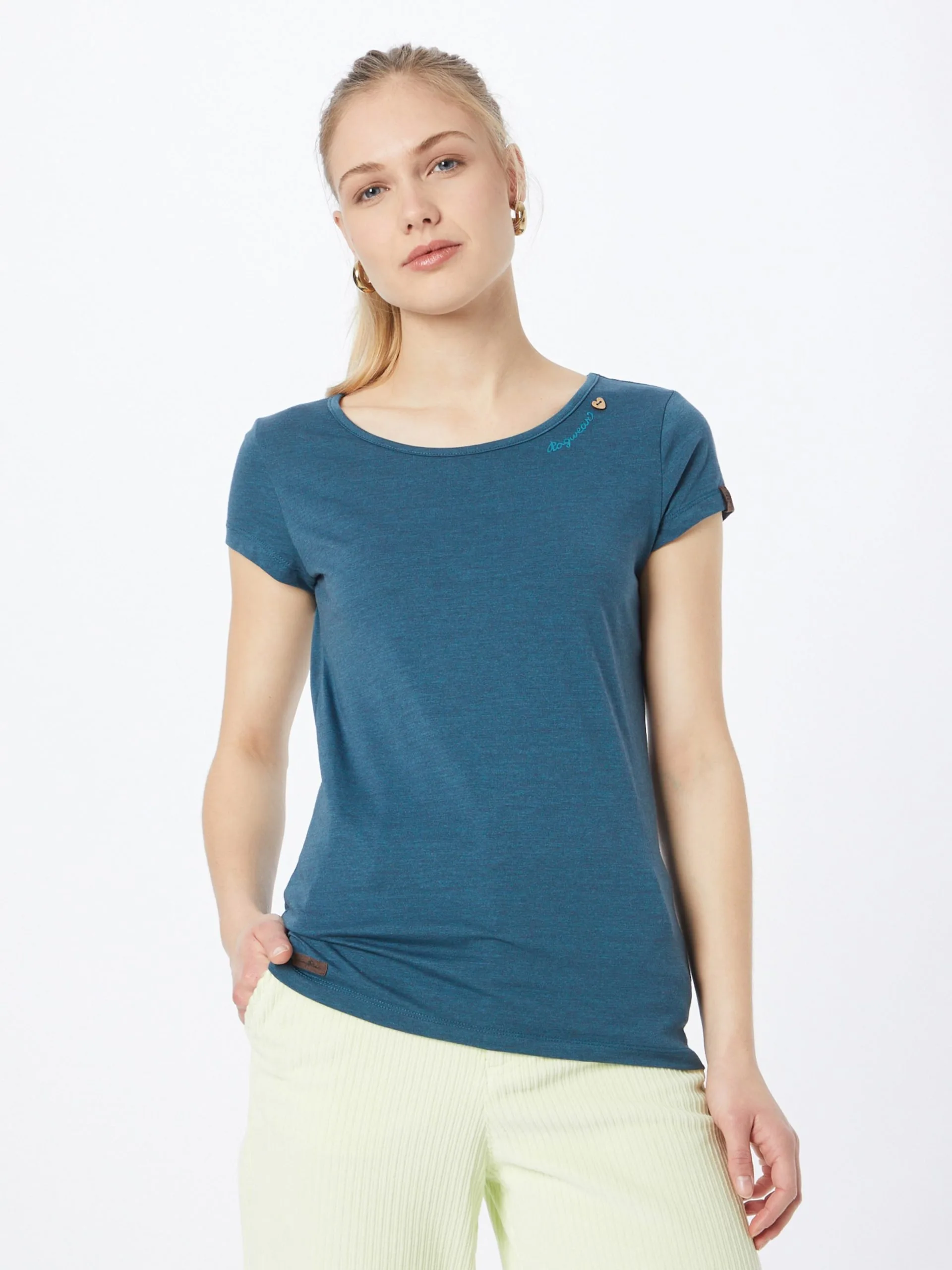 Ragwear T-shirts Shirt MINTT Dames Petrol 3 Ragwear T-shirts Shirt MINTT Dames Petrol - Afbeelding 3