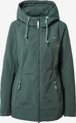 Ragwear Tussenjassen Tussenjas YAGUAR Dames Smaragd