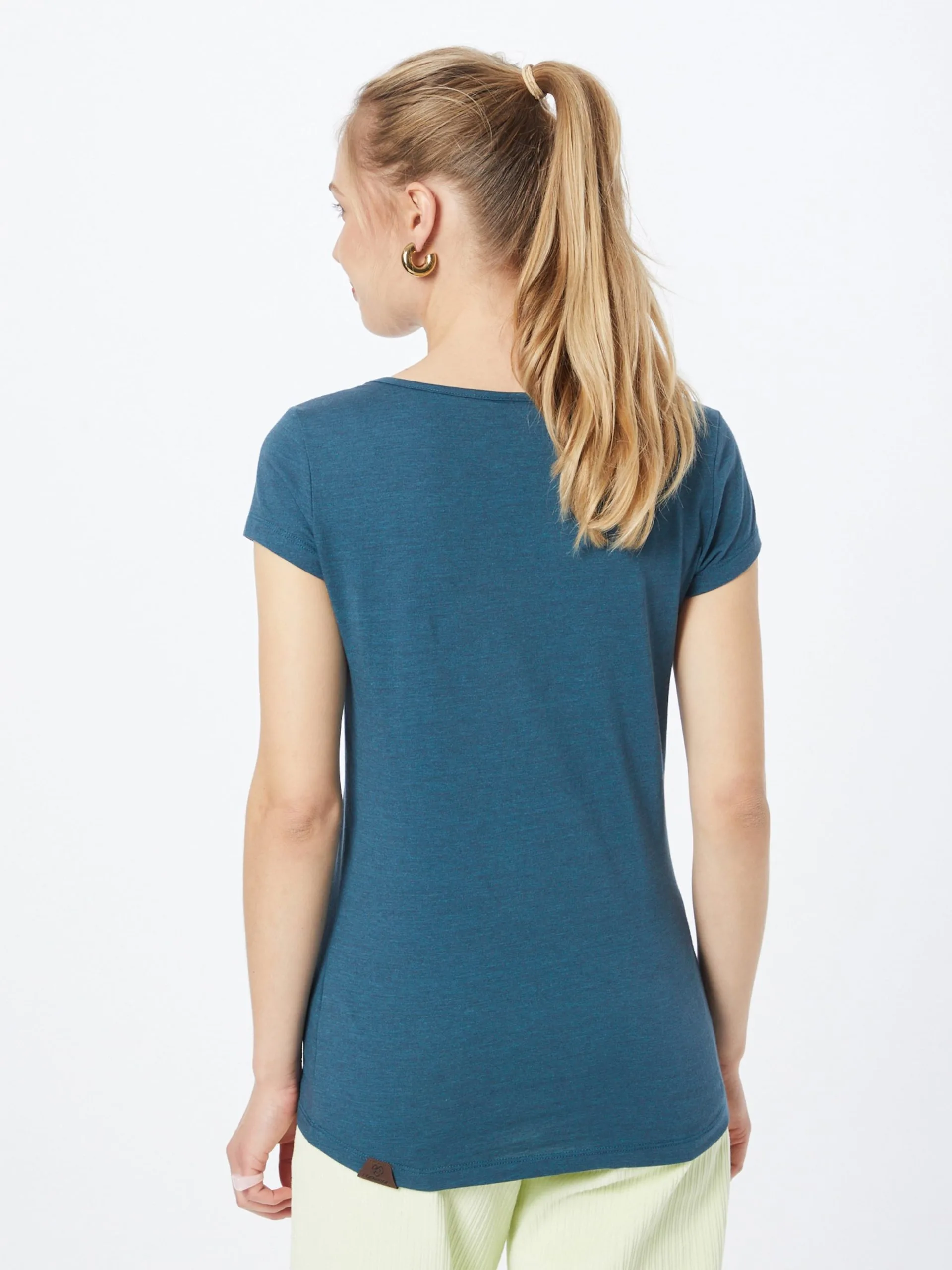 Ragwear T-shirts Shirt MINTT Dames Petrol 4 Ragwear T-shirts Shirt MINTT Dames Petrol - Afbeelding 4